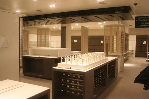 John Lewis has unveiled a change of colour palette and equipment and has introduced screens to give a more intimate feel